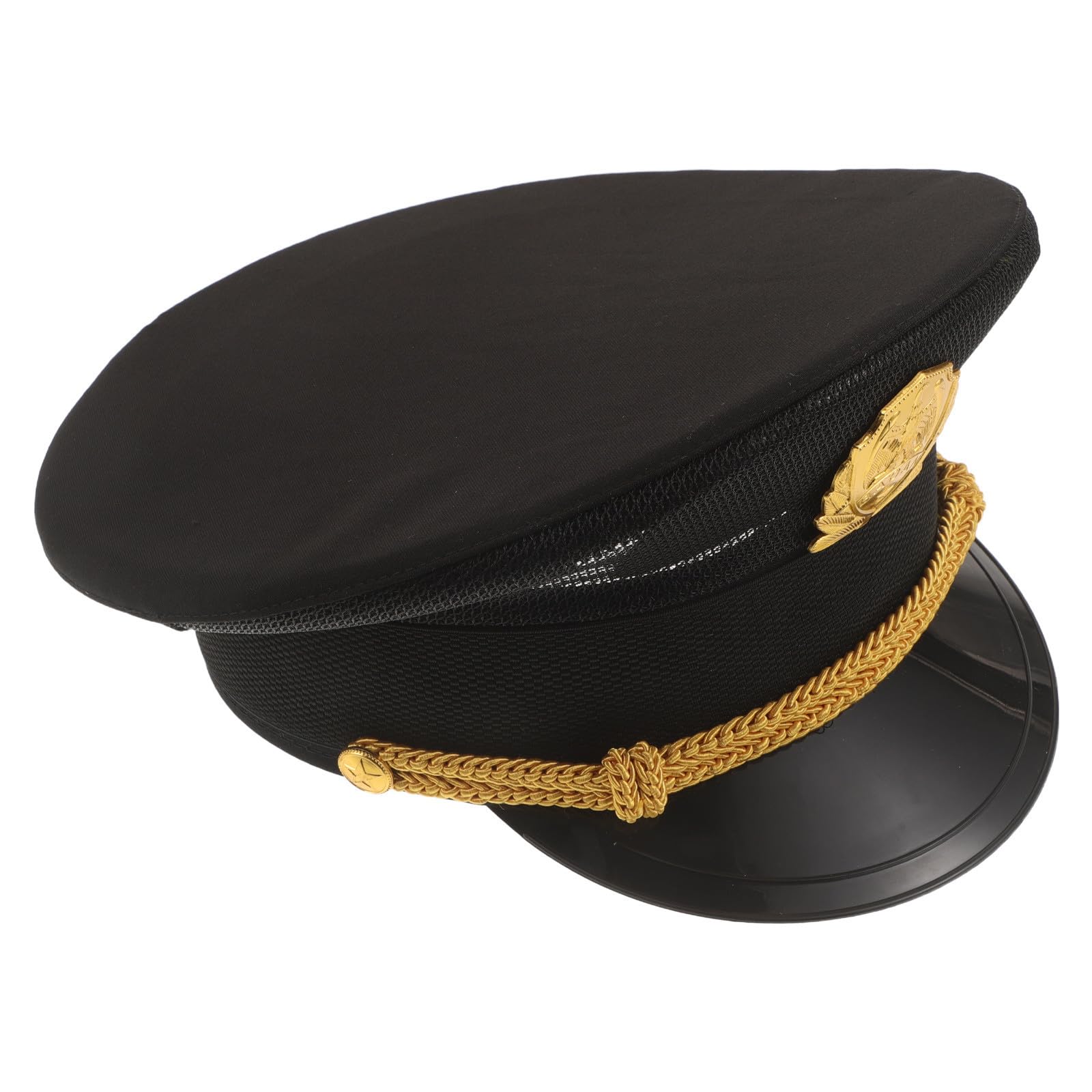 Train Engineer Hat With Metal Badge