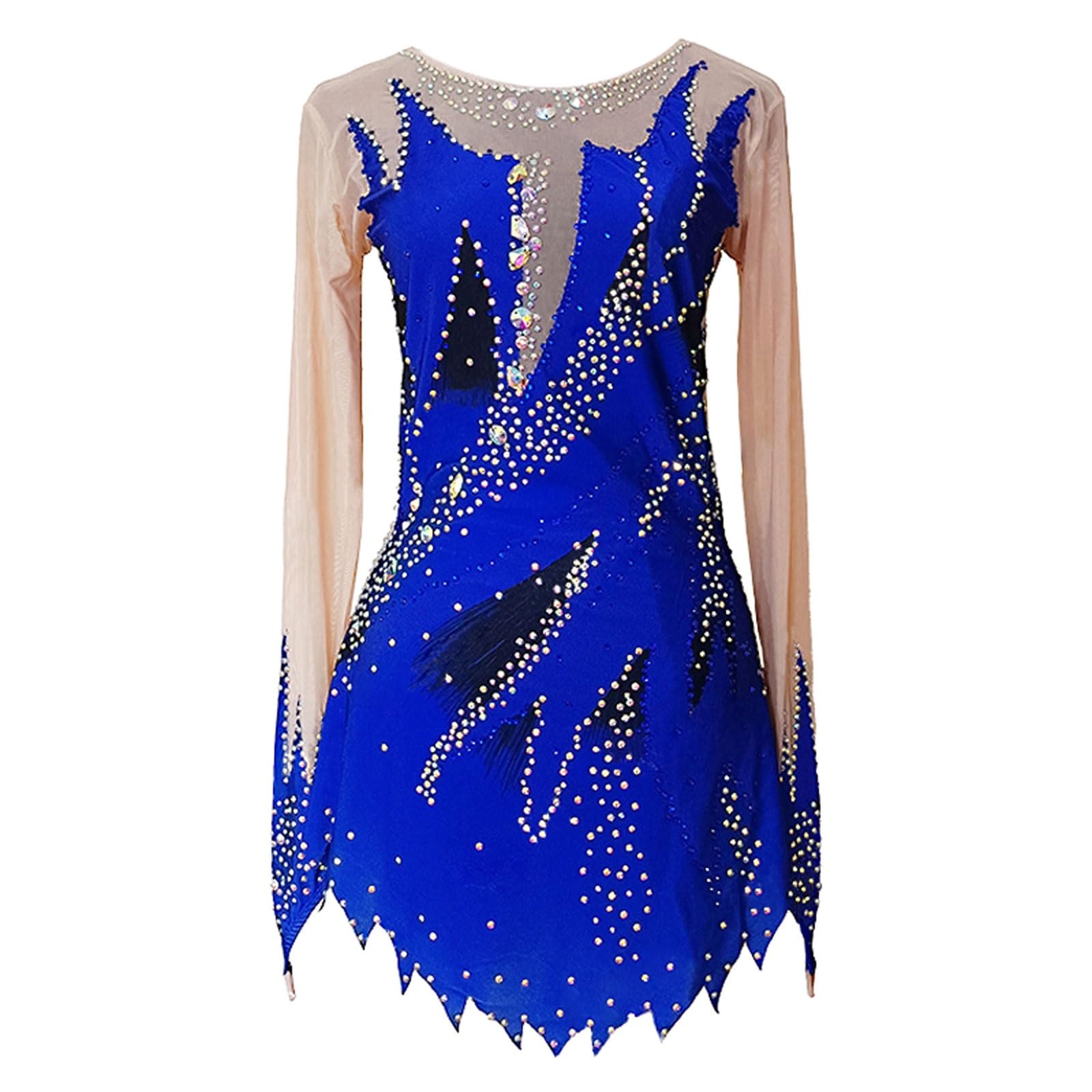 Maillot De Gimnasia Rítmica for Niñas Y Mujeres, Uniforme De Gimnasia Transpirable De Alta Elasticidad, Traje De Rendimiento