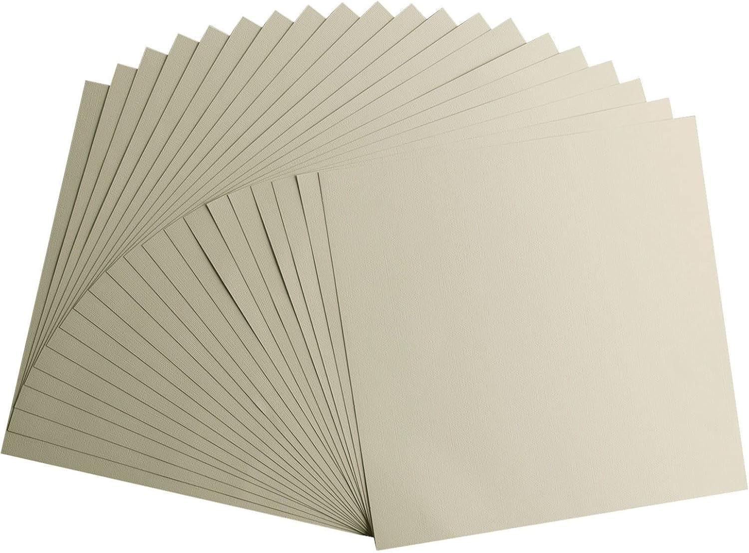Florence Cardstock Textured - Coloured Card Making Supplies 12 x 12 inch - Grey - 20 Sheets - Coloured Paper for Scrapbooking, Card Making, Die Cutting and Paper Crafts - 216 GSM - Mouse