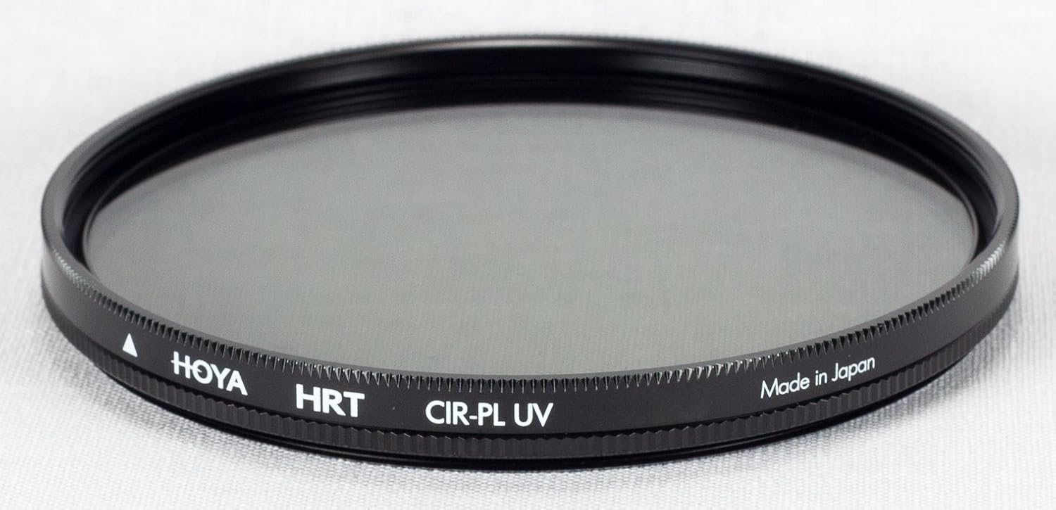 Hoya Circular Polarizer Filter (HRT CIR-PL UV) – 82mm Polarizing Filter with UV Absorbing Glass, High-Rate Transparency Film for Camera Lens – Multi-Coated Aluminum Frame & Water Resistant