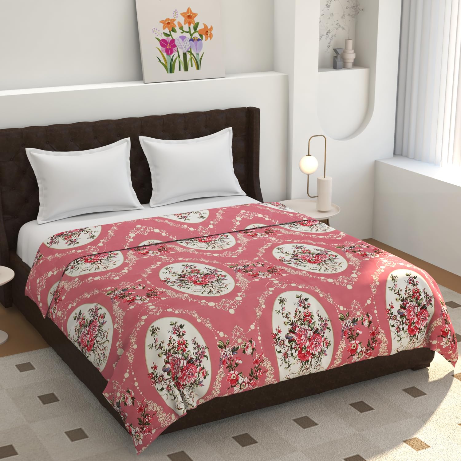 Lavender Glace Cotton Quilt Cover - Single Bed -7