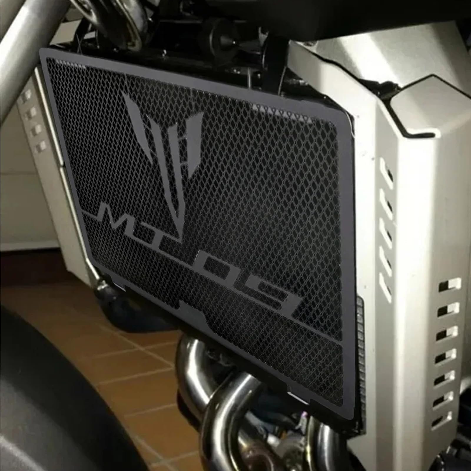 MT-09 / SP 2021-2023 Radiador Protección Moto Rejilla Radiador Cubierta para MT09 MT-09 SP 2021 2022 2023-Negro