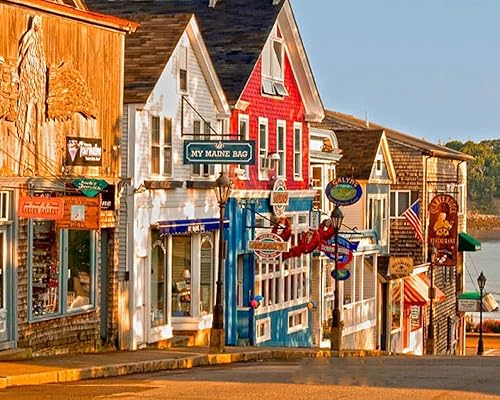 Rompecabezas de madera de 1000 piezas para adultos Town of Bar Harbor Maine Mariscos Restaurante Lobster Photo Landscape Puzzle AcciĂłn de Gracias Rompecabezas de madera de 1000 piezas para adultos Town of Bar Harbor Maine Mariscos Restaurante Lobster Photo Landscape Puzzle AcciĂłn de Gracias