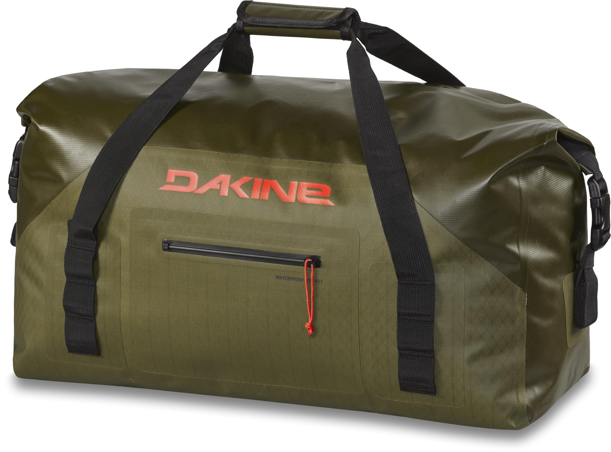 Dakine Cyclone Wet/Dry Rolltop Duffle 60L - Dark Olive, One Size