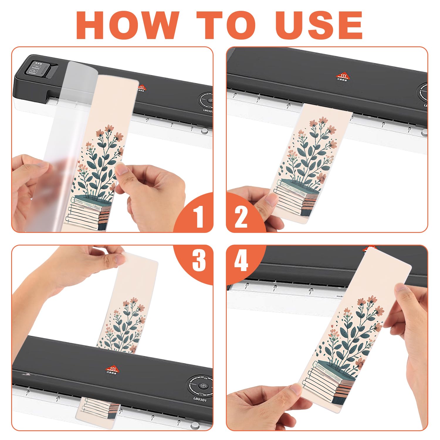 100pcs Bookmark Laminating Pouches - Image 4