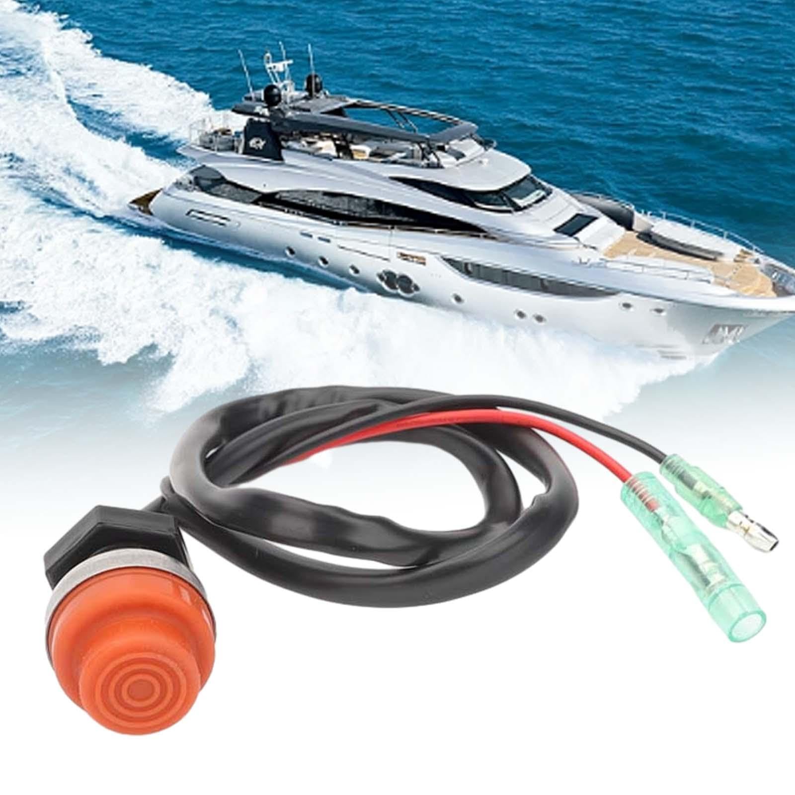 3 Interruttori di Avviamento/Arresto per Motori Fuoribordo per Barche E Yacht, Interruttore di Avviamento/Arresto a Pulsante, Interruttore di Spegnime