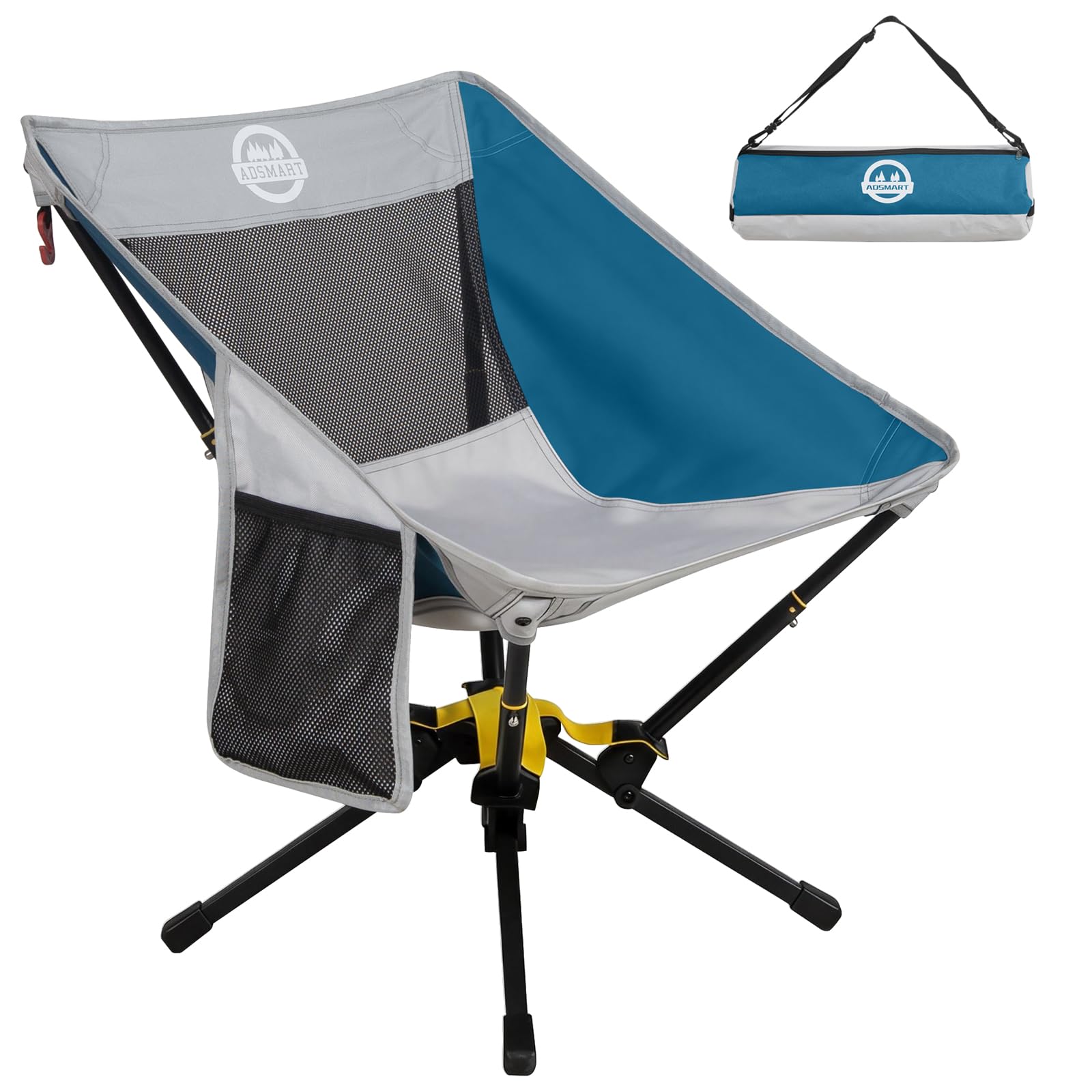 Photo 1 of ADSMART Portable Camping Chair Lightweight Folding Chair for Camping - Outdoor Chair Supports 300 Lbs - Camp Chair Outdoor Adventures