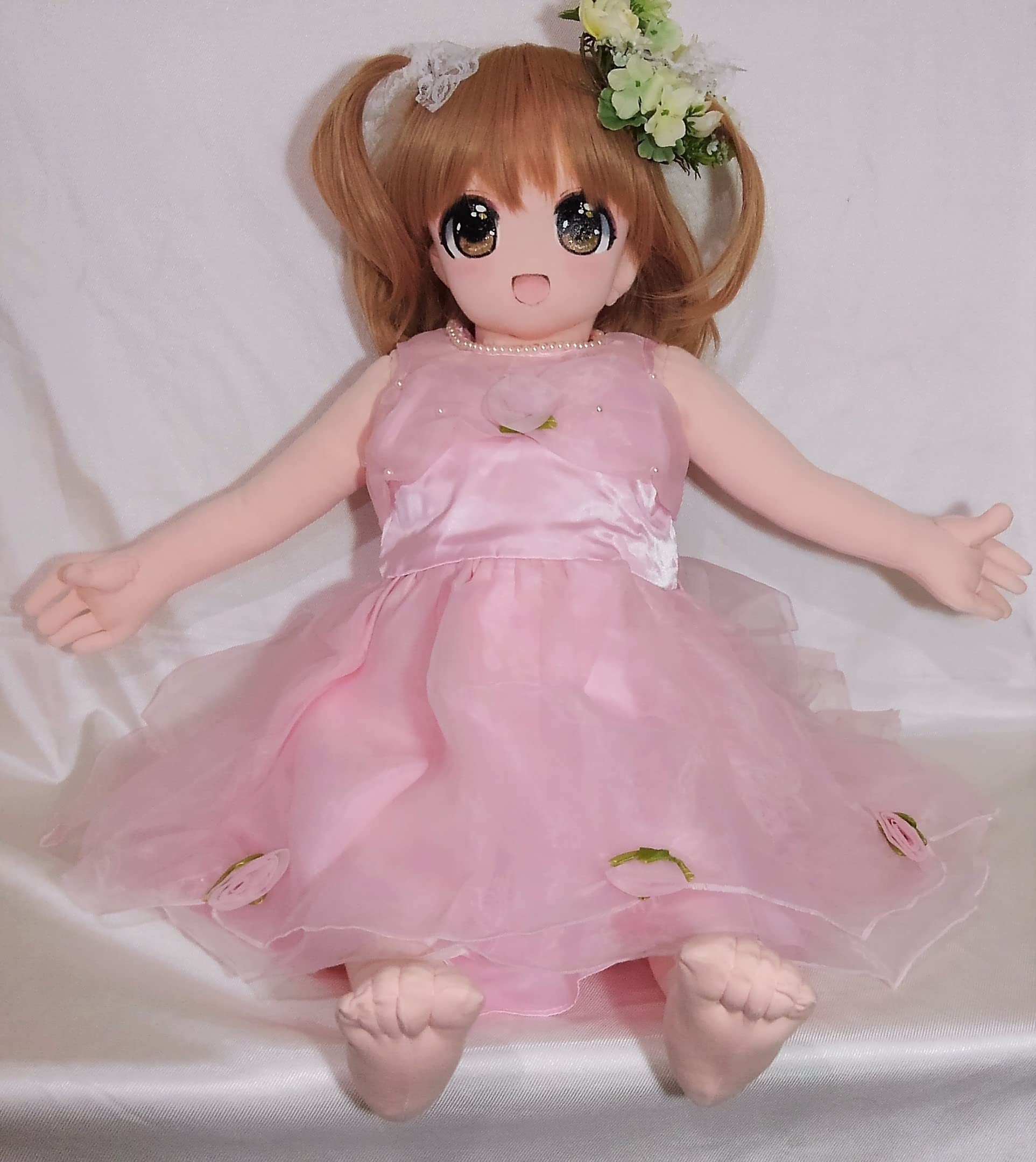 Amazon.co.jp: 等身大80cm ぬいぐるみ人形 孫の茜ちゃん : おもちゃ