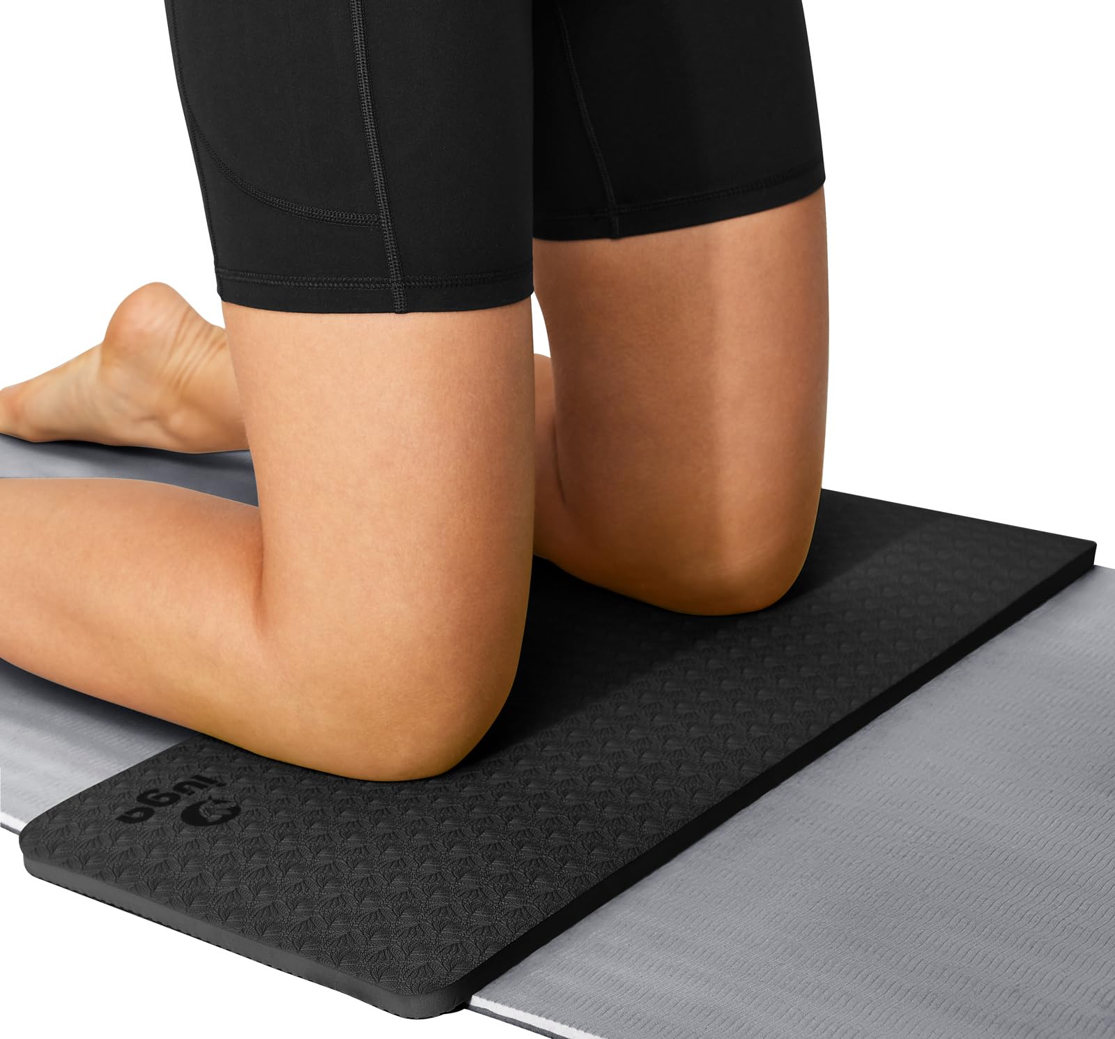 IUGA Eco Friendly Yoga Mat with Alignment Lines, Free Carry Strap, Non Slip TPE Yoga Mat for All Types of Yoga, Extra Large Exercise and Fitness Mat Size 183 x 65 x 0.6CM