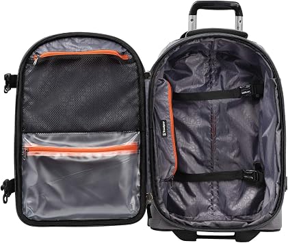 Travelpro Bold Softside Carry-On Rollaboard, Grey/Black, 2-Piece Set