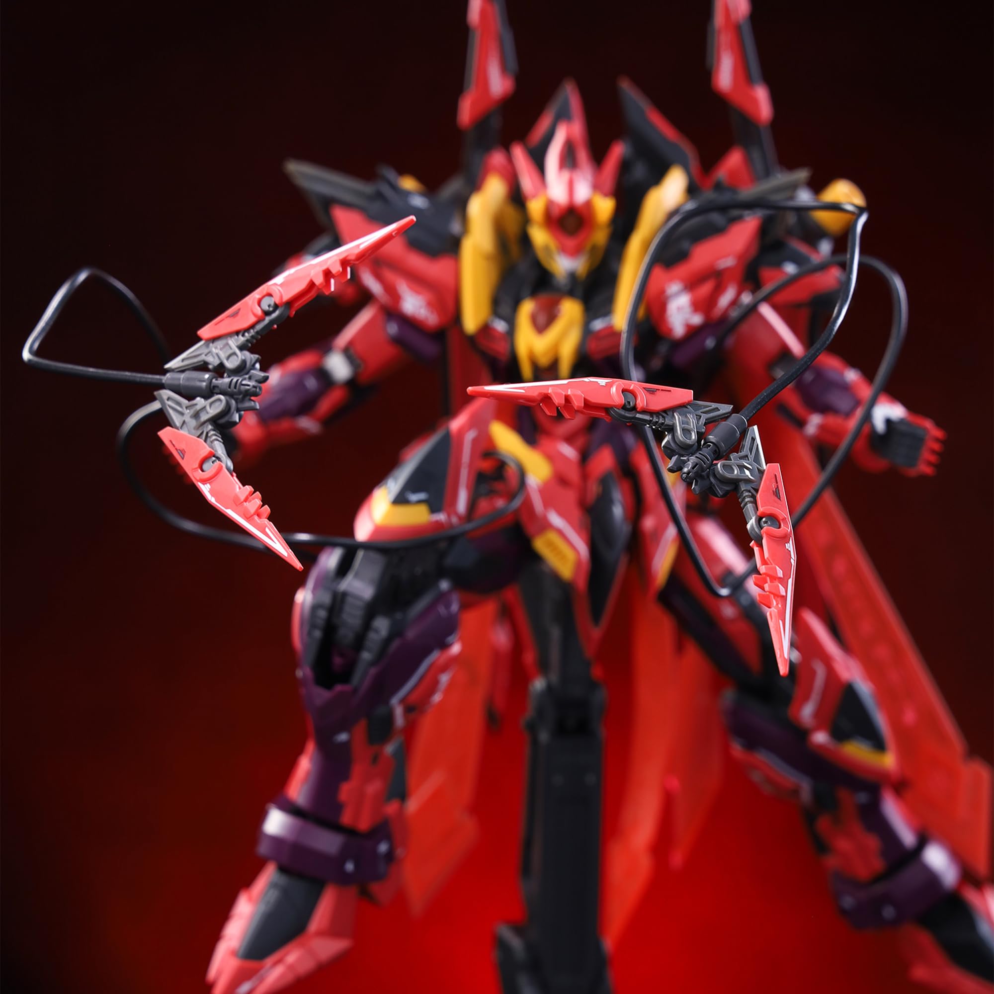 TOYVERSE CANG-Toys 1/100 Model Kit War of The God, Huaxia Sector YANDI Deluxe Edition, scheletro in lega, modello di Mecha in plastica da assemblare, 15 anni in più
