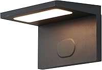 Vista 1 de Luces solares impermeables para exteriores, modernas luces solares de pared al aire libre, modelo de aluminio de lujo, lámpara de pared inalámbrica