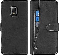 Vista 5 de Asuwish Funda compatible con Samsung Galaxy Note 3 y protector de pantalla de vidrio templado, soporte para tarjetas de crédito, accesorios