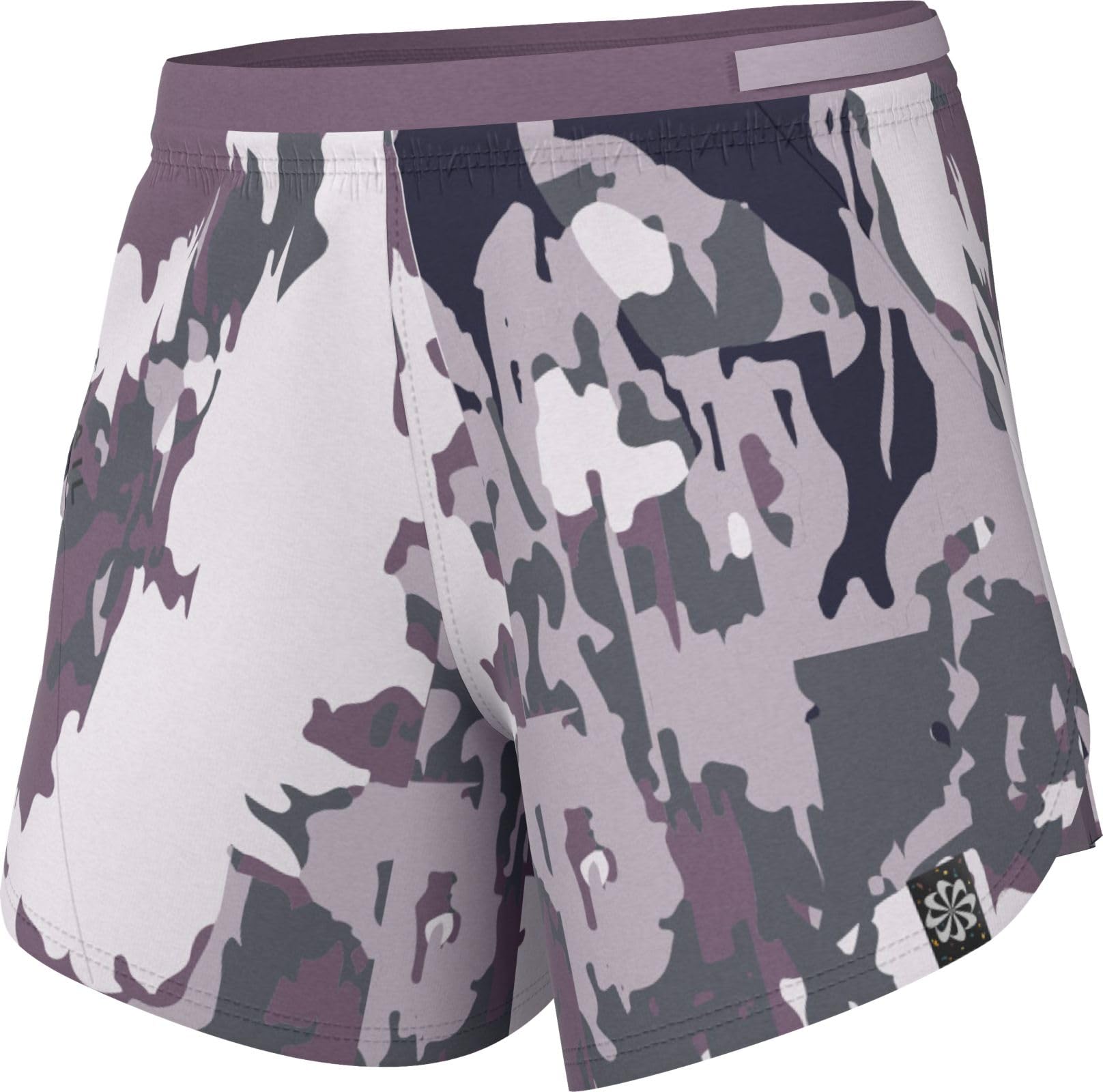 NIKE DX1021-536 W NK Trail RPL MR 3" BR Short Shorts Women's Violet DUST/Violet DUST/Purple Ink Size L