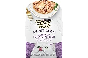Purina Fancy Feast Appetizers Light Meat Tuna with Scallop Topper