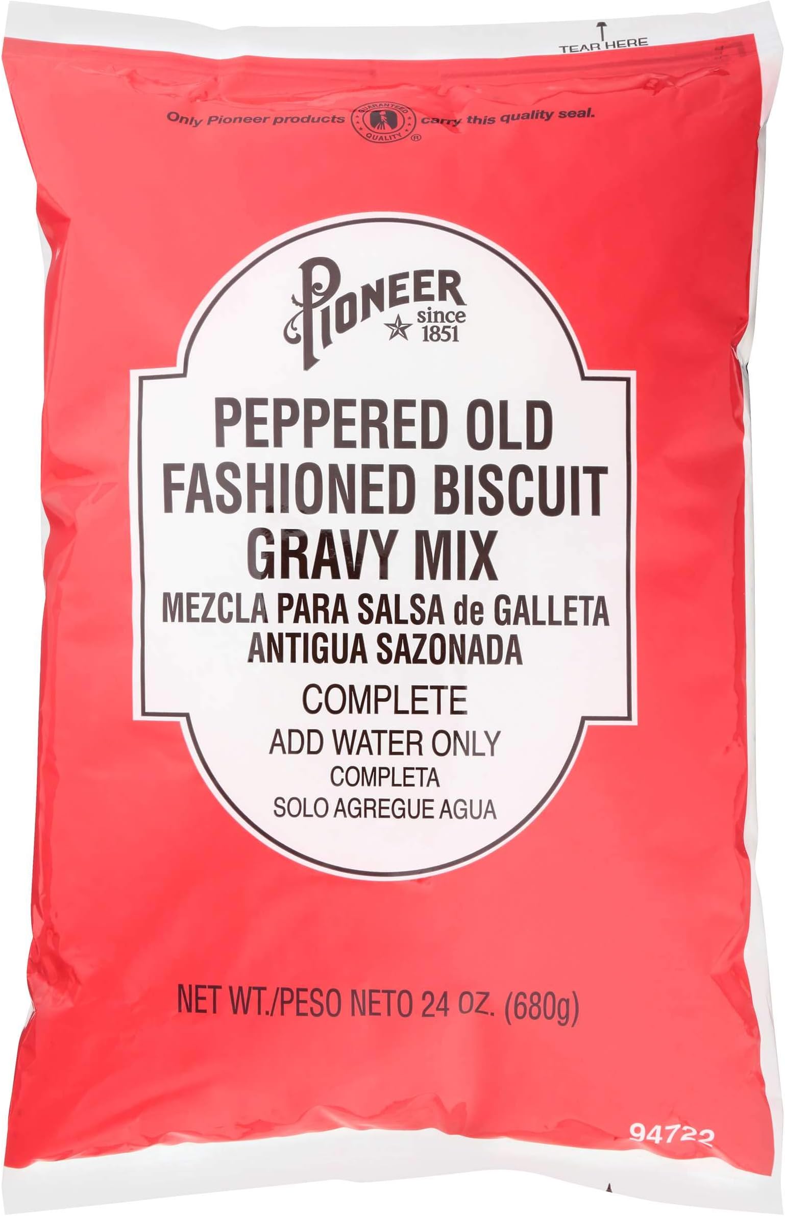 Farmer Brothers Instant Country Gravy Mix, 1.5 lb Bag by