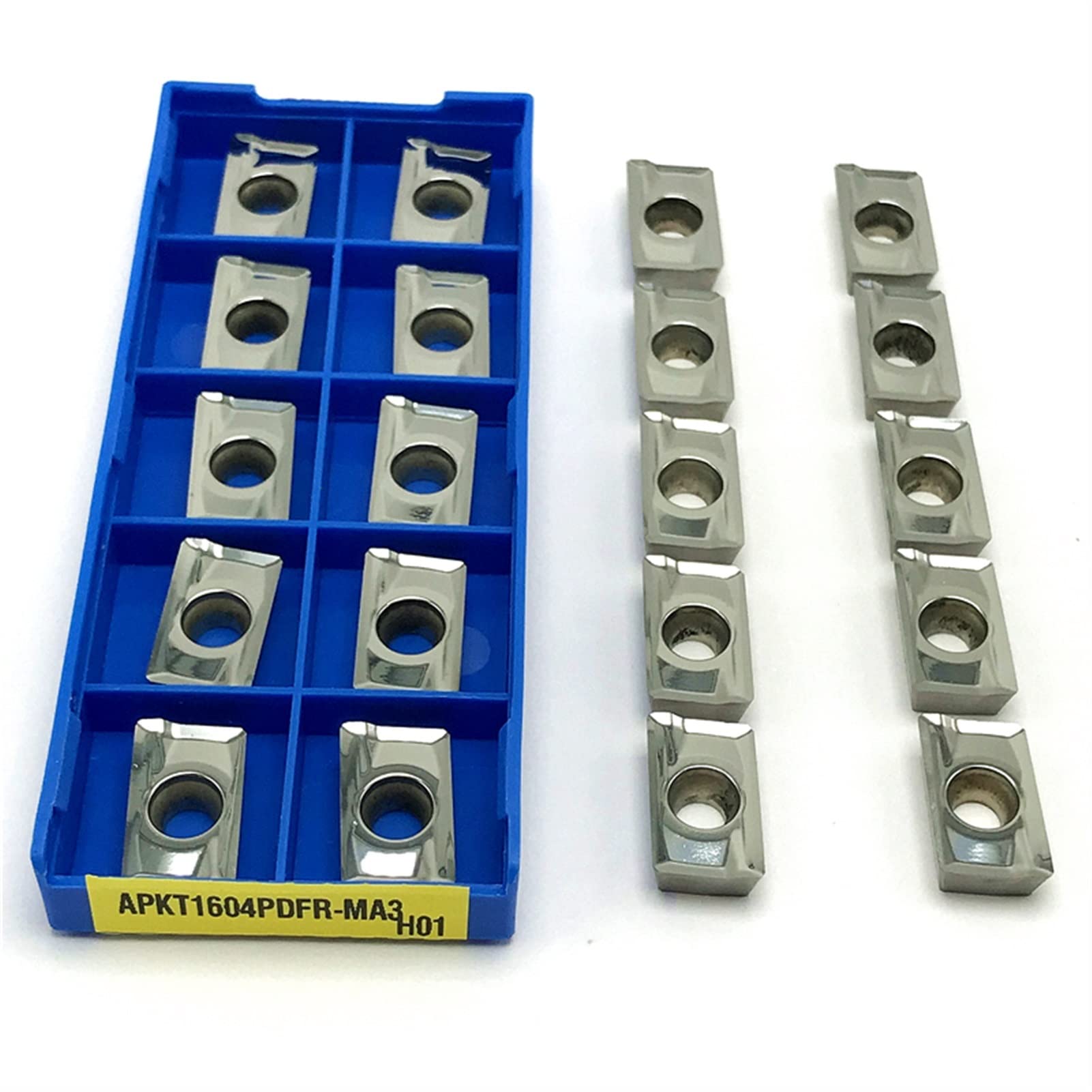 Wkładki z węglików spiekanych, 10 szt. Płytki frezarskie APKT1135 APKT1604 APGT1604 SEHT1204 Narzędzie tokarskie do aluminium Płytka wymienna do frezowania Narzędzie tnące Płytka tokarska(APGT1604 G2