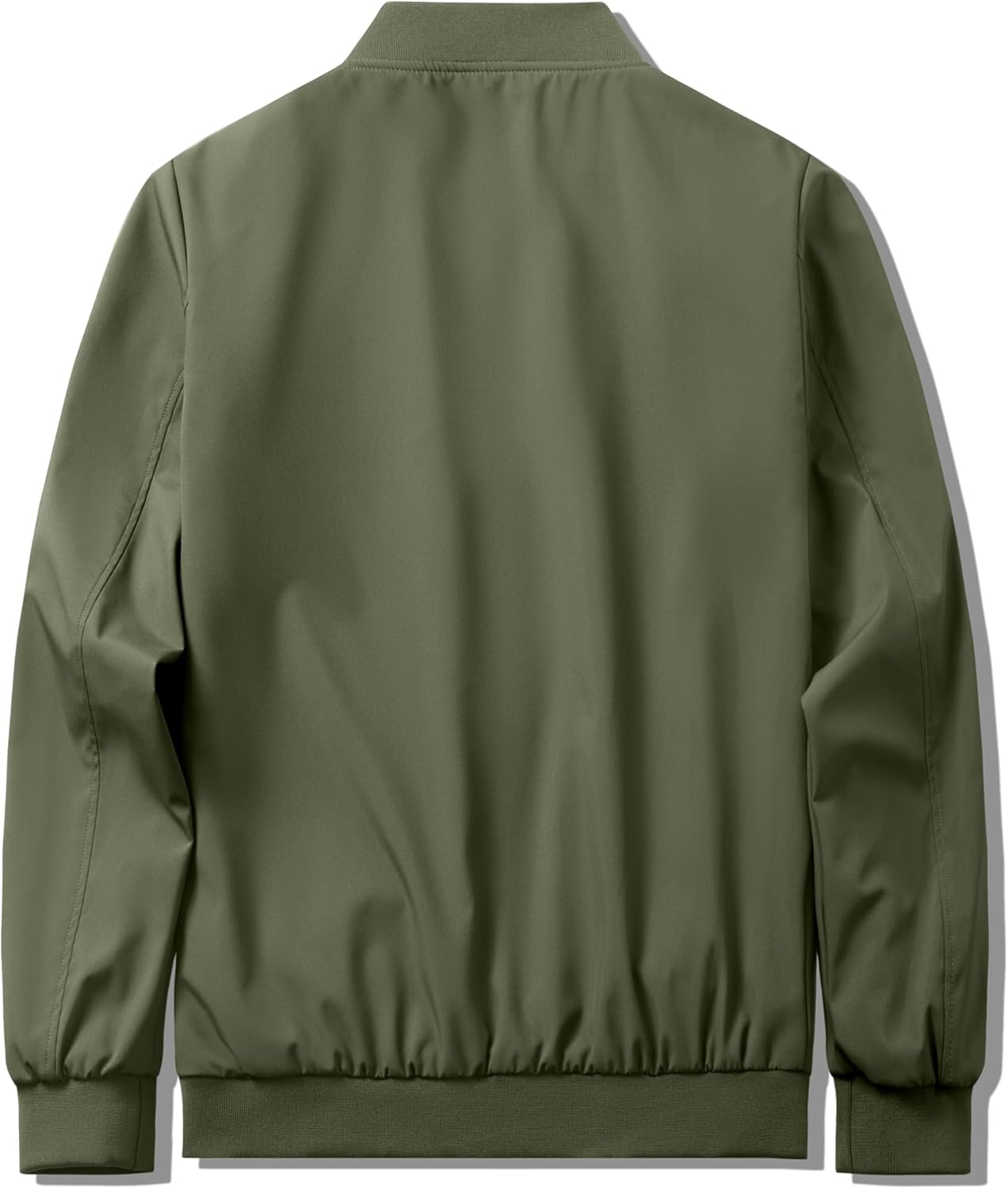 URBANFIND Men's Varsity Jacket Casual Fashion Stylish Bomber Jacket Lightweight Windbreaker - Image 3