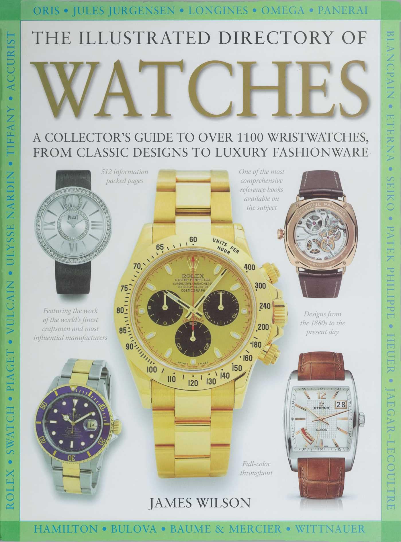 Guide Illustrated Directory of Watches pour estimer et identifier les montres