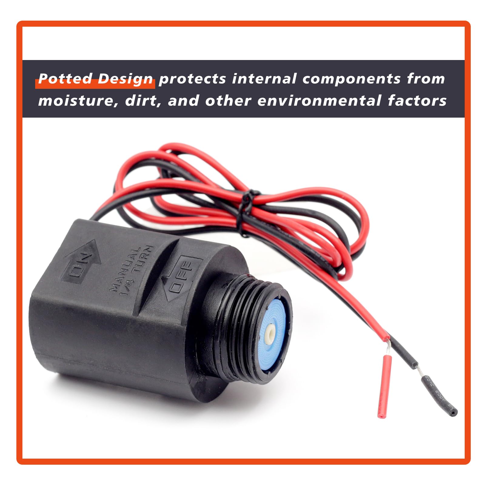 K80920 - Conjunto de solenoide de cierre en maceta para Rain Bird DV, DVF, ASVF, PGA, PEB, PESB, GB, EFB-CP, BPE, BPES Series Sistema de riego