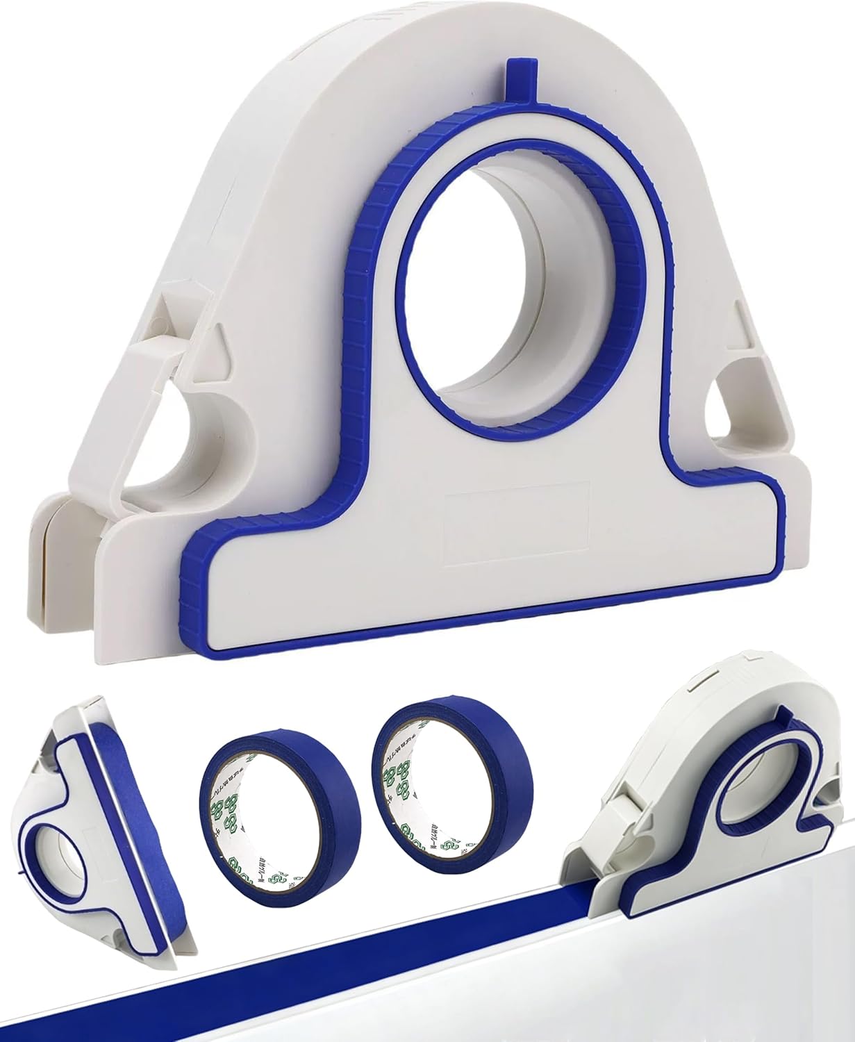 Painters Tape Applicator, Masking Tape Dispenser, Paint Tape Applicator, Masking Paint Tape Applicator Set for Painting Trim, Wall and Floor Painting (A Set)