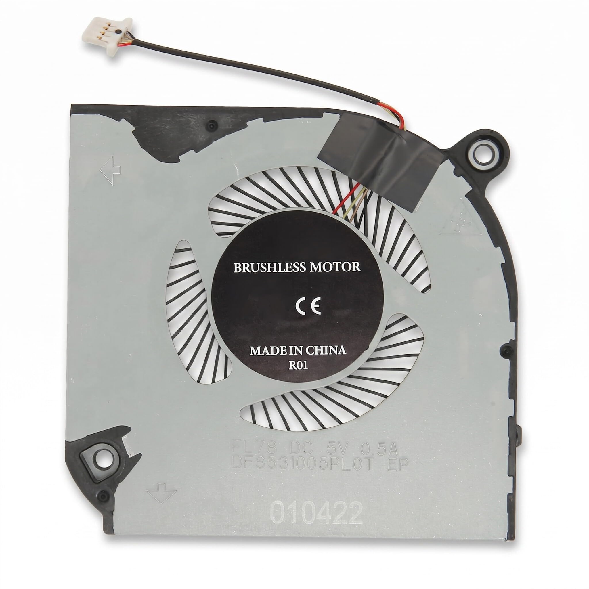 Ventilador de Refrigeración, Reemplazo del Ventilador del Refrigerador del Portátil de 4 Pines de Aleación de Aluminio, para Acer para Nitro 5 AN515-43 AN515-54 AN517-51 para Nitro 7 AN715-51(GPU)