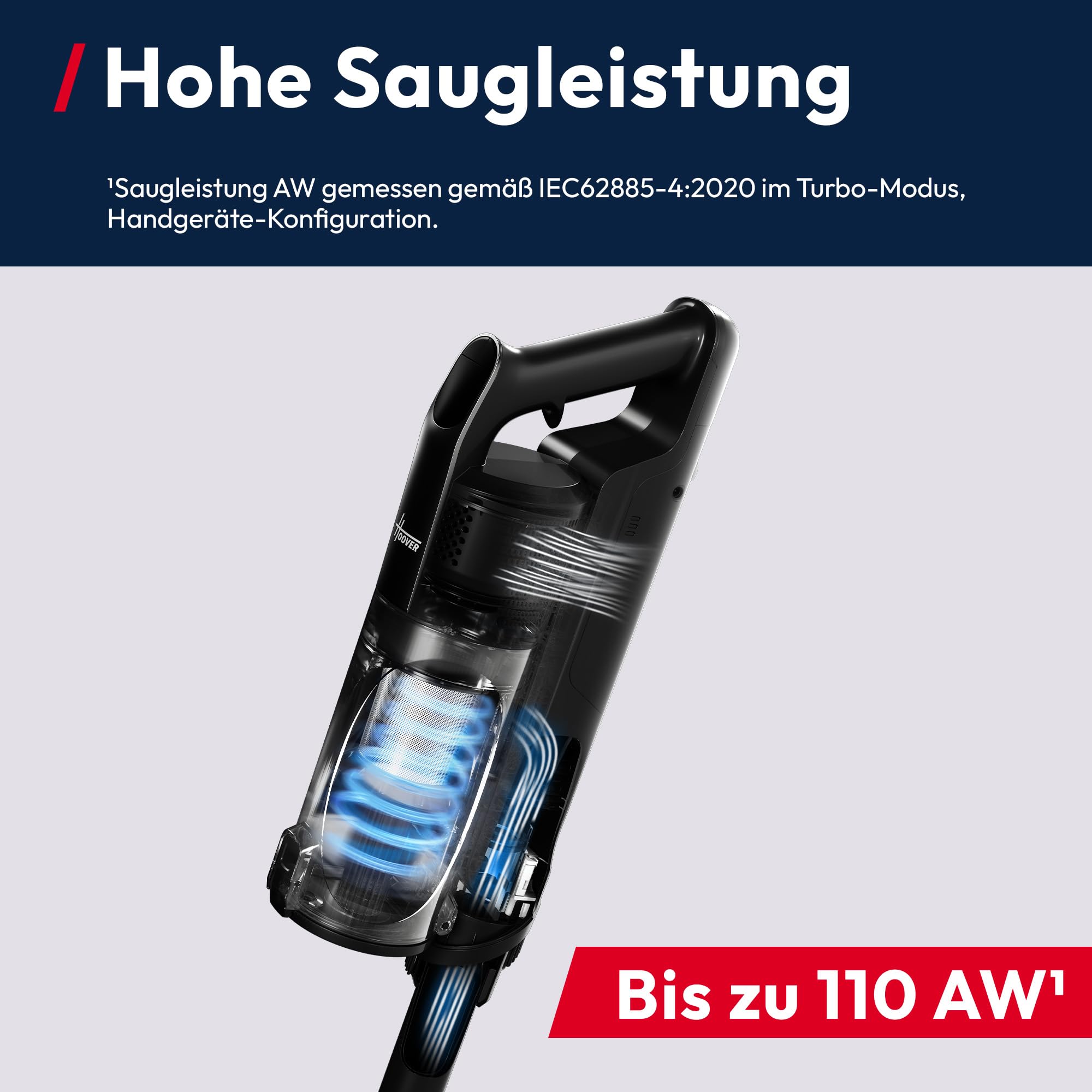 Hoover HF3 CORE kabelloser Akku-Staubsauger – Bild 3