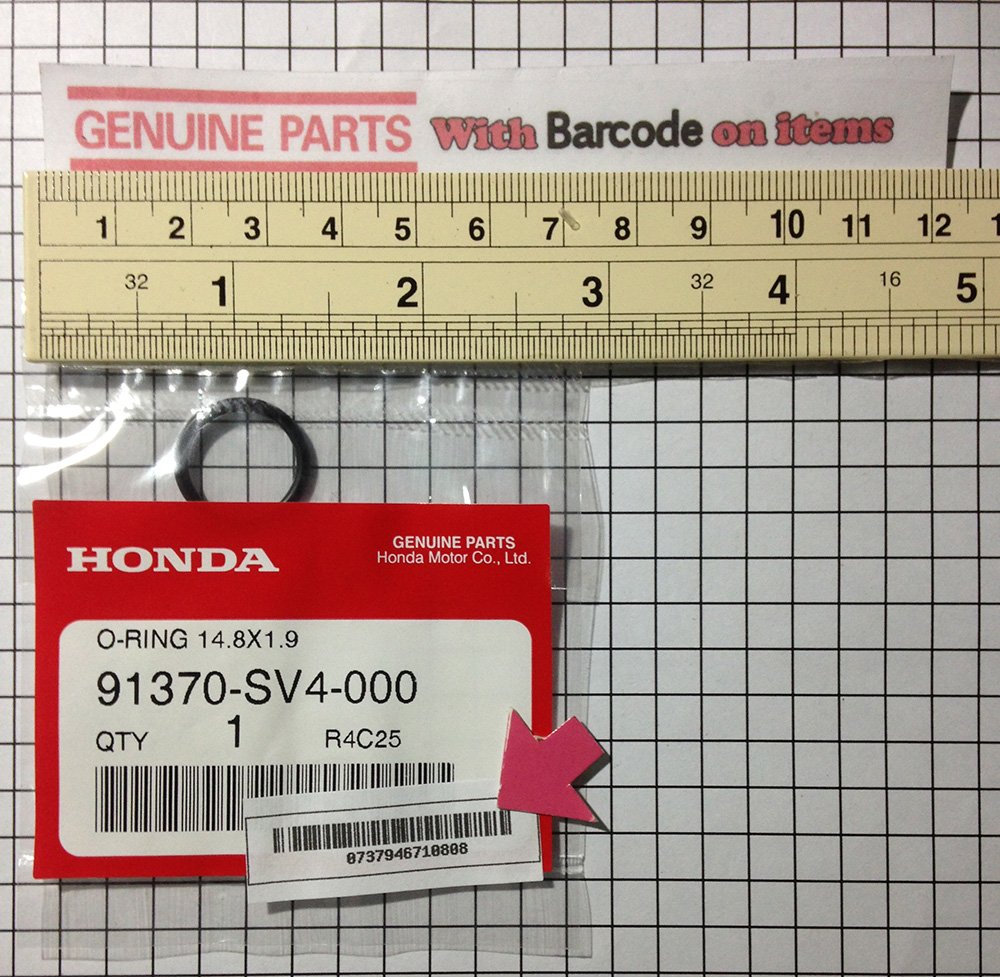 Honda Civic Accord ORing 14.8x1.9 Genuine Parts 91370SV4000 Buy