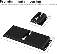 Vista 7 de SIIG Divisor extensor HDMI 1080p sobre CAT5e/6 Ethernet 1 en 8 salidas 130 pies - Extensor de 8 puertos, extensión IR y paso EDID (CE-H24811-S1)