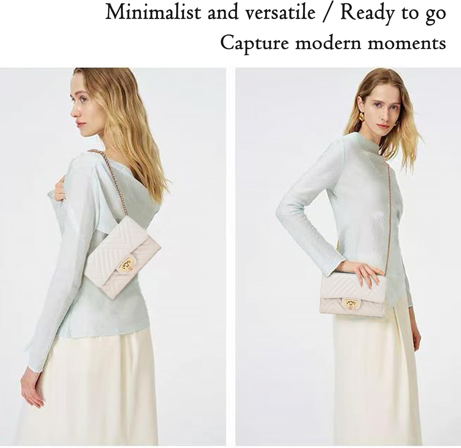 Stylish Small Crossbody Bag for women - Compact Phone Bag & Wallet, Lightweight & Perfect for Work, Travel, or Casual Outings - Image 4