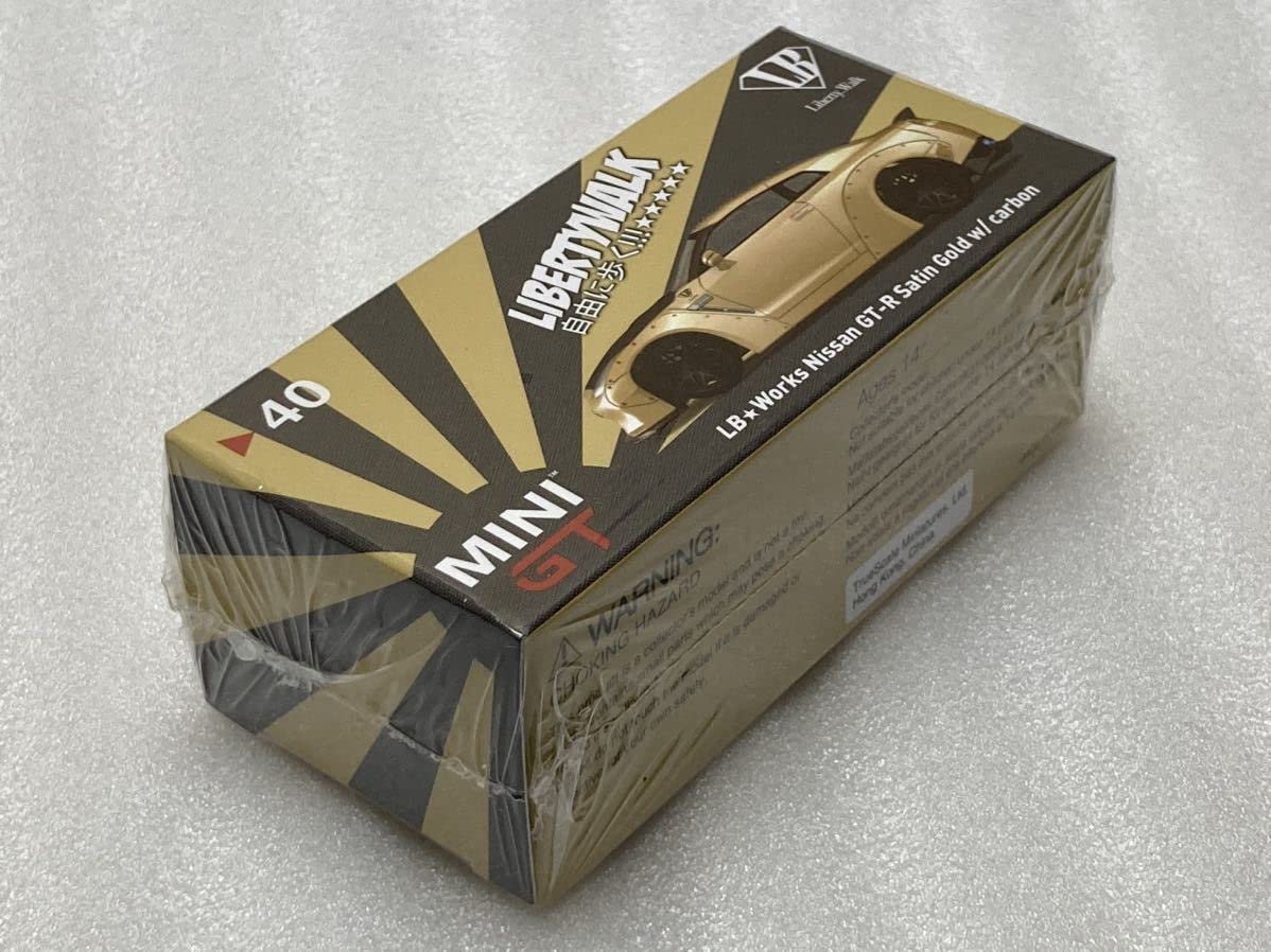 MINIGT 静岡ホビーショー限定 LBWorks GT-R ゴールド/カーボン MINIGT.com – Welcome to the World of 1:64!