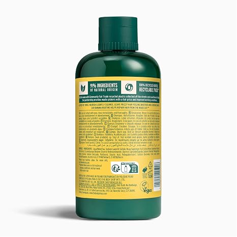 The Body Shop Banana Nourishing Shampoo | Smooths & Shines, For Frizzy Hair