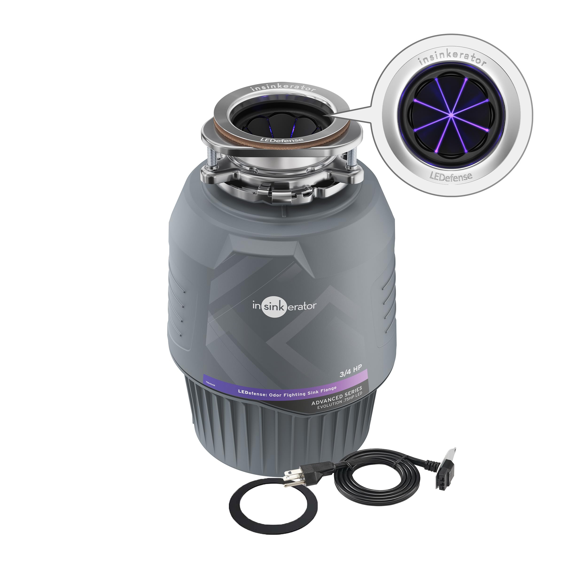 InSinkErator Evolution .75HP LED