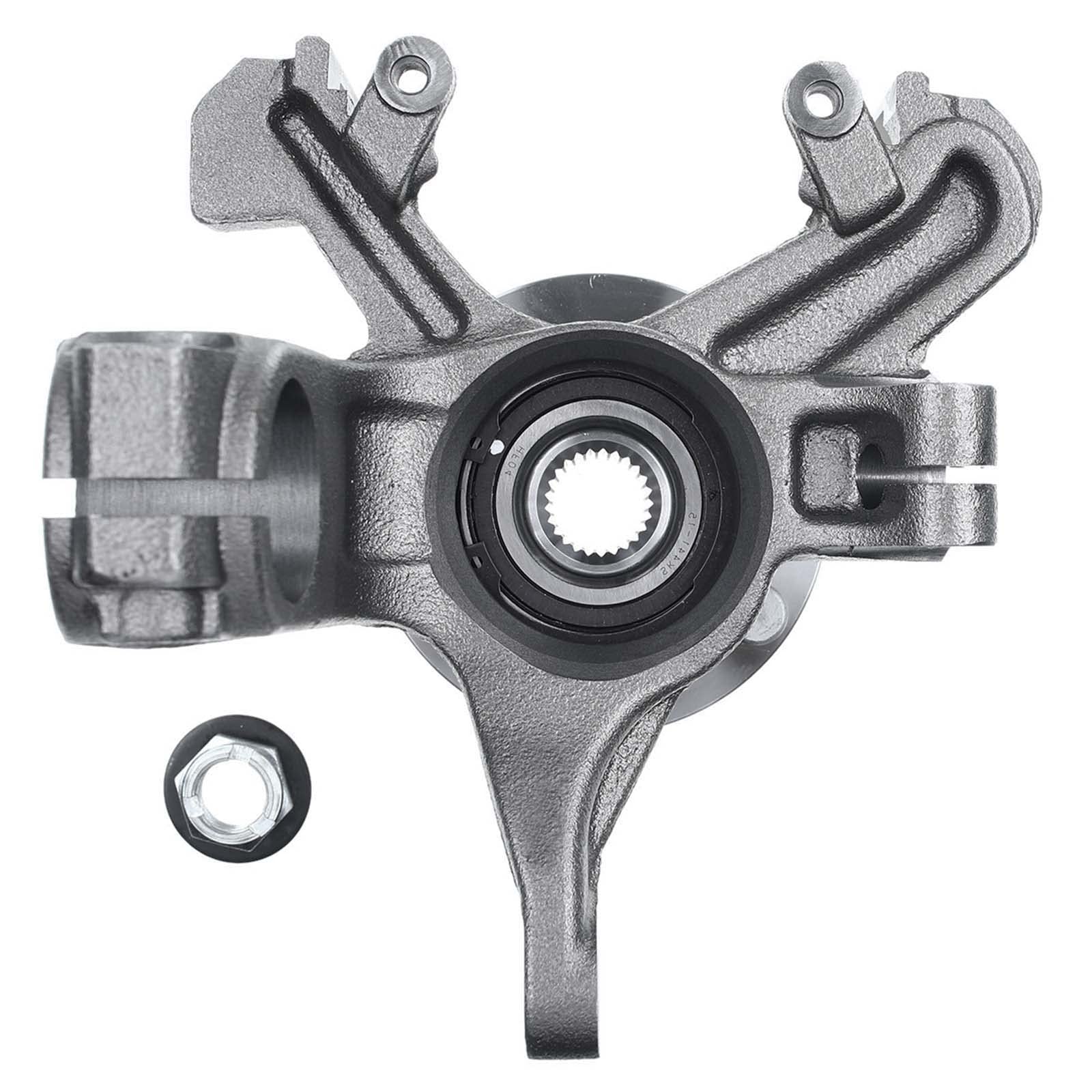 A-Premium Front Left Steering Knuckle & Wheel Bearing Hub Assembly Compatible with Ford Focus 2000 2001 2002 2003 2004, Driver Side