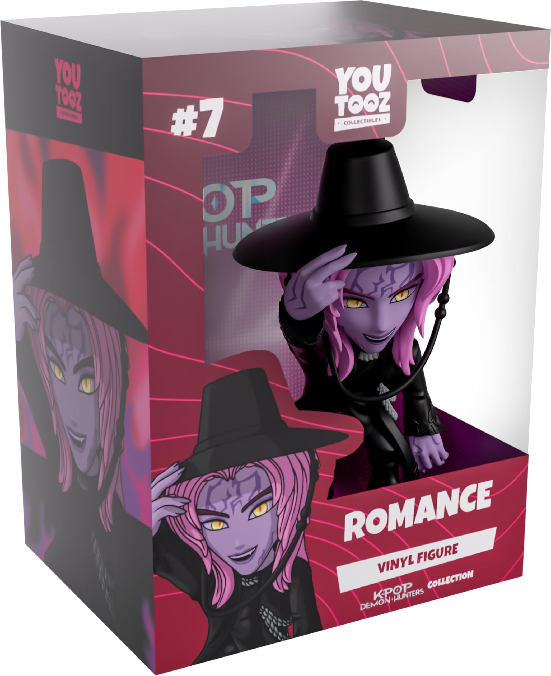 Youtooz Kpop Demon Hunters Romance 4.8" Vinyl Figure, Collectible Romance Figure from Kpop Demon Hunters Vinyl Collection