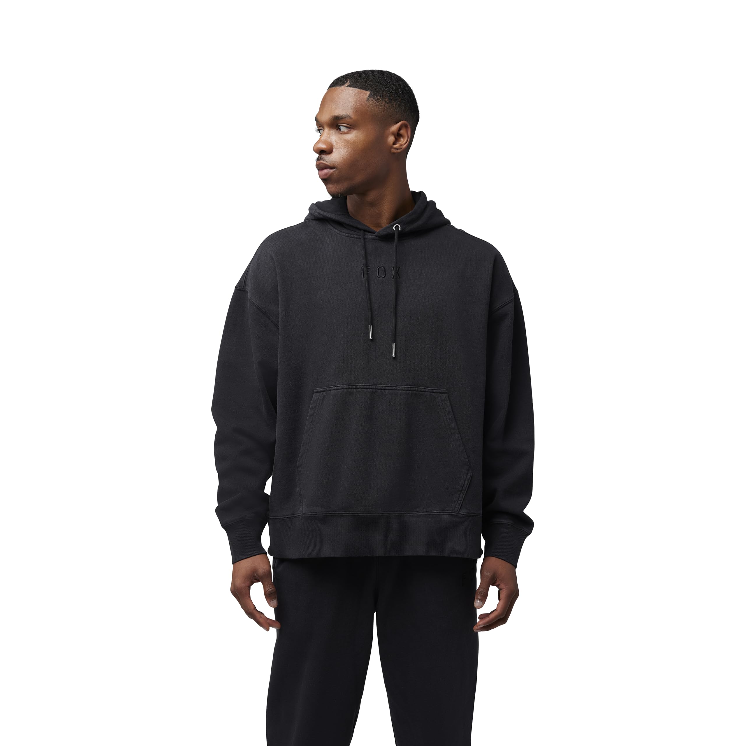 Fox Wordmark Felpa Oversize PO Peltro M