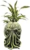 Toy Vault Cthulhu Planter Pot 11-Inch; Large Monster Resin Planter Inspired by H.P. Lovecraft