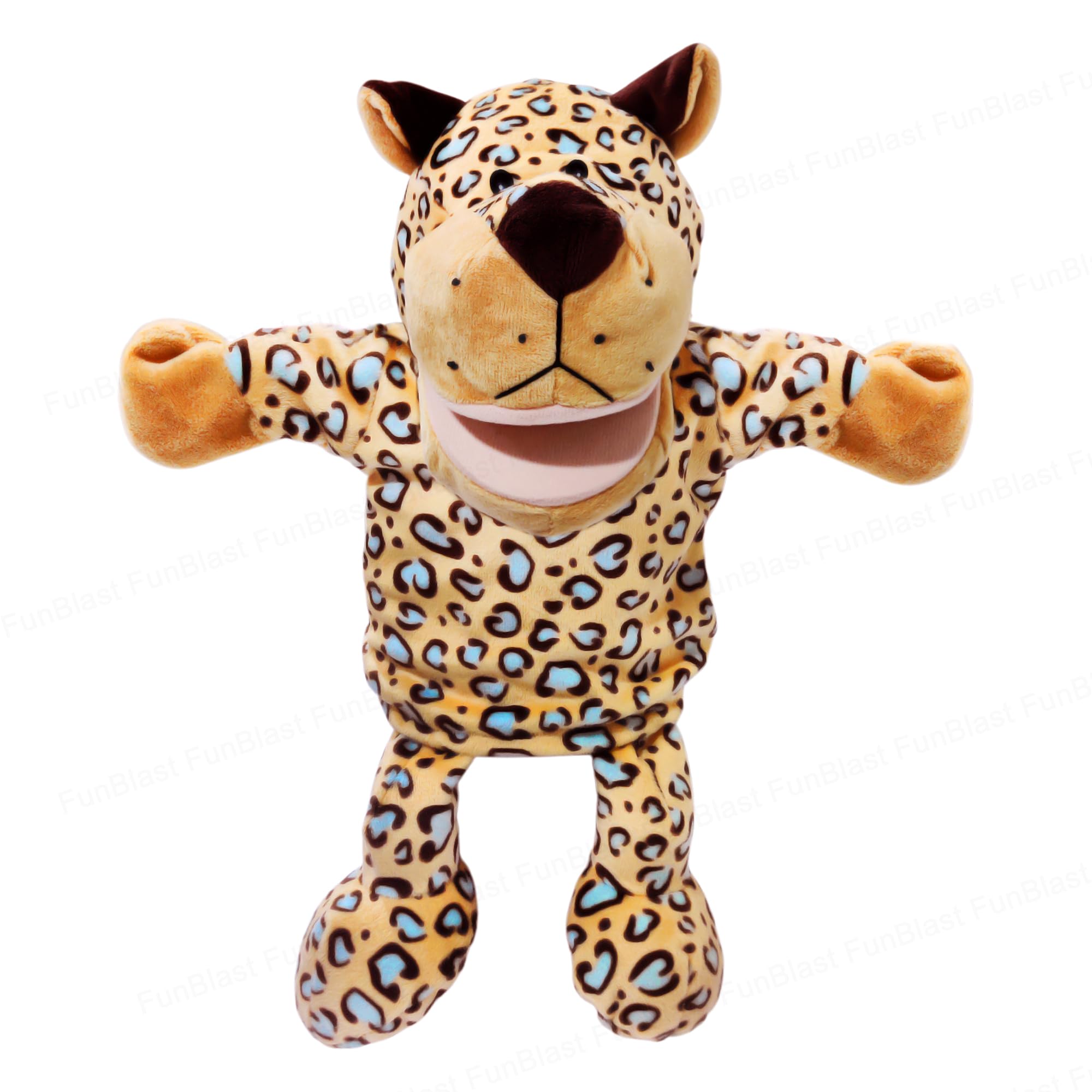 FunBlast Hand Puppets for Kids – Cute Animal Soft & Interactive Plush Leopard Puppets for Storytelling, Role Play & Learning Toys, Perfect for Toddlers & Children (Multicolor)-image-11
