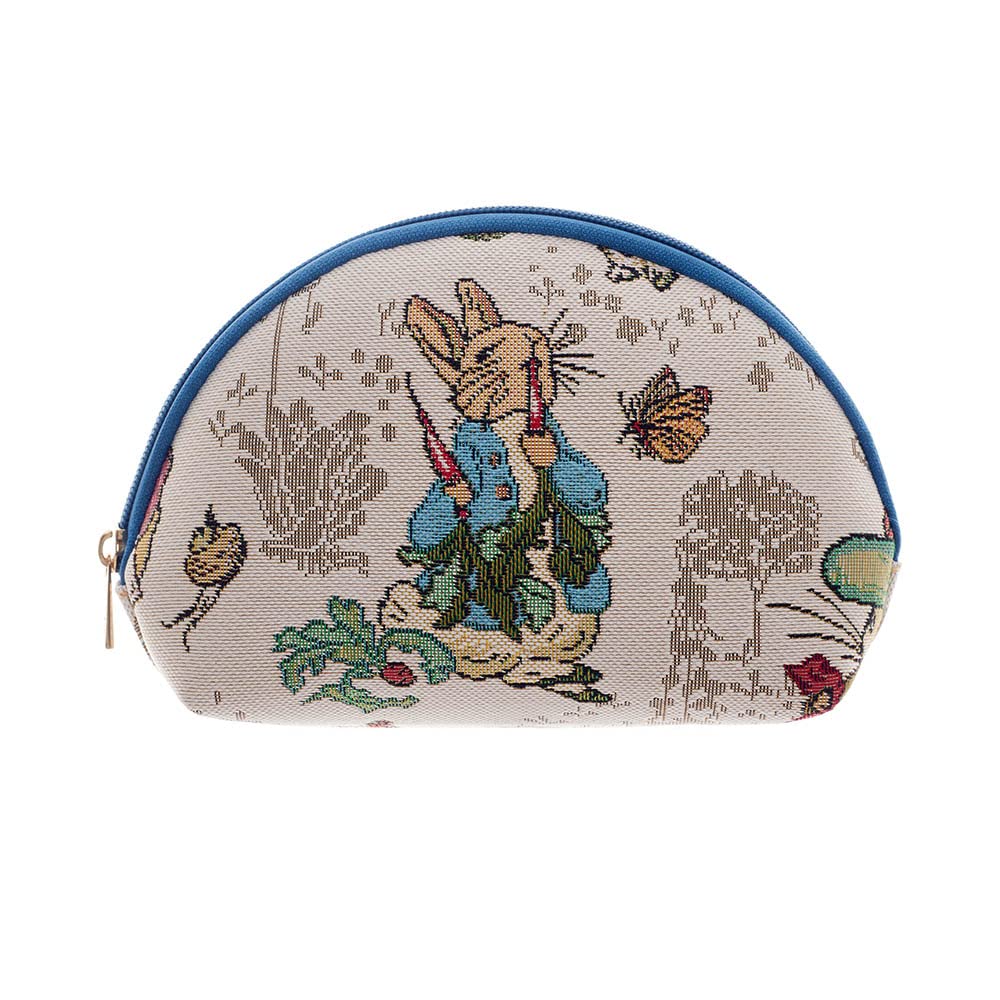 Signare Tapestry Cosmetic Bag Makeup Bag for Women (Peter with Carrots)