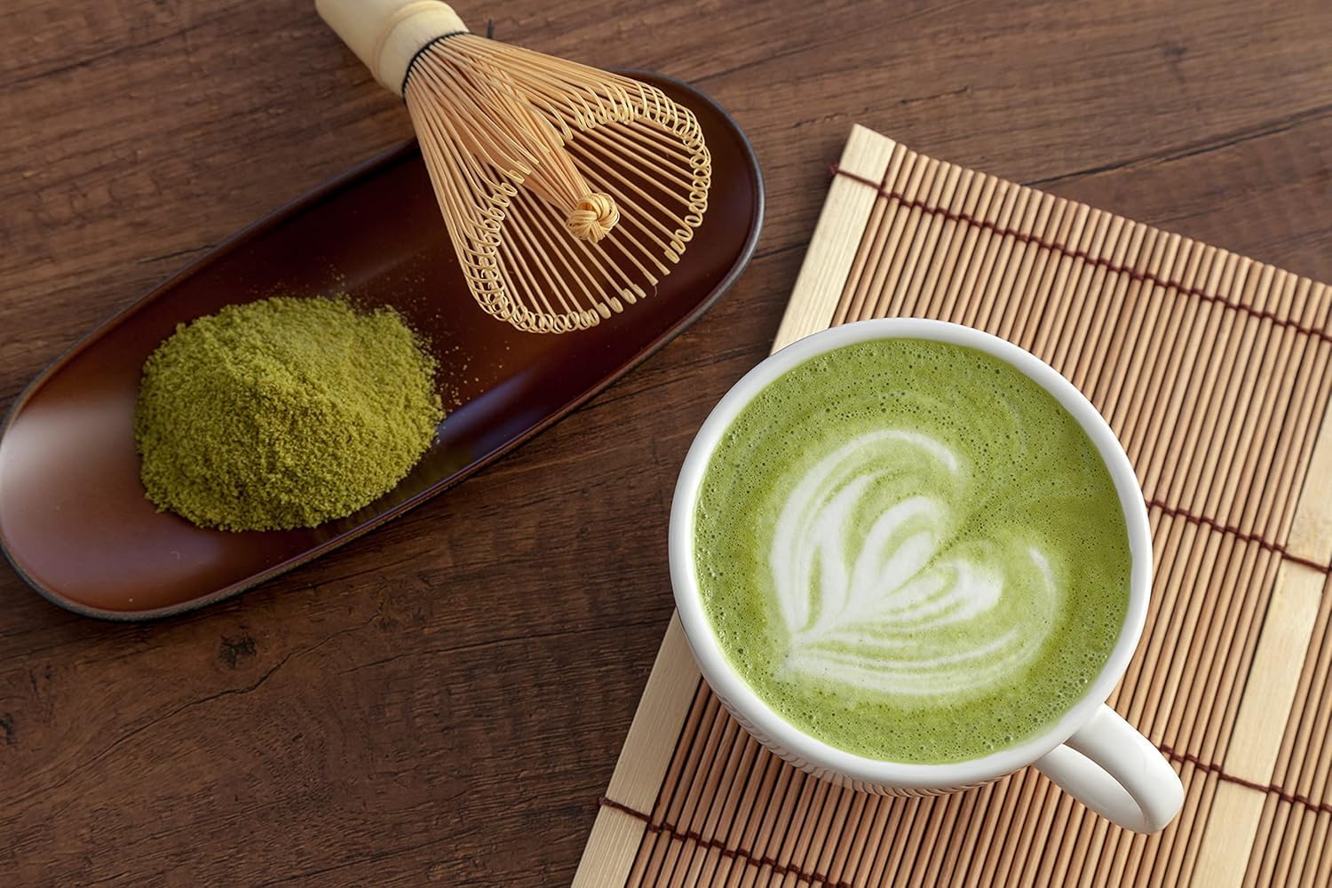 ArBo-Living Drinks – Gold Kili Instant Matcha 10er Vorratspack (100x25g) – Japanischer Grüntee Latte zum Anrühren – Cremig, aromatisch & voller Antioxidantien