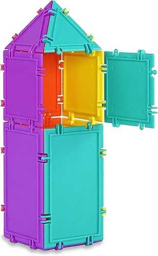 Miniatura 6 de Juego de construcción 3D para aprender matemáticas, incluye muchas actividades en línea, 32 piezas, fabricado en Estados Unidos