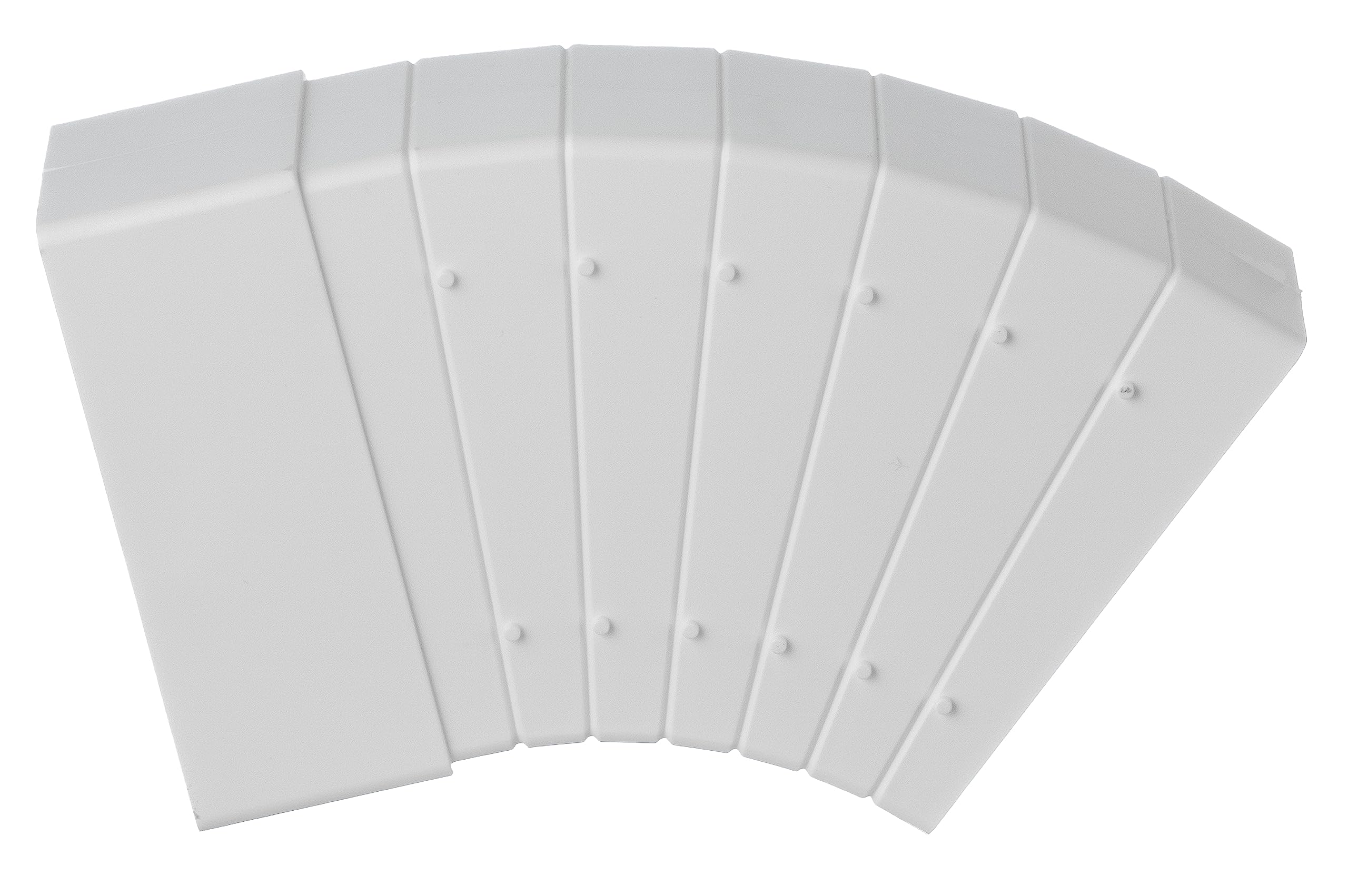 Conector Para Conductos De Ventilación 110x55mm Con Válvula Antirretorno | Fácil Montaje Sin Herramientas