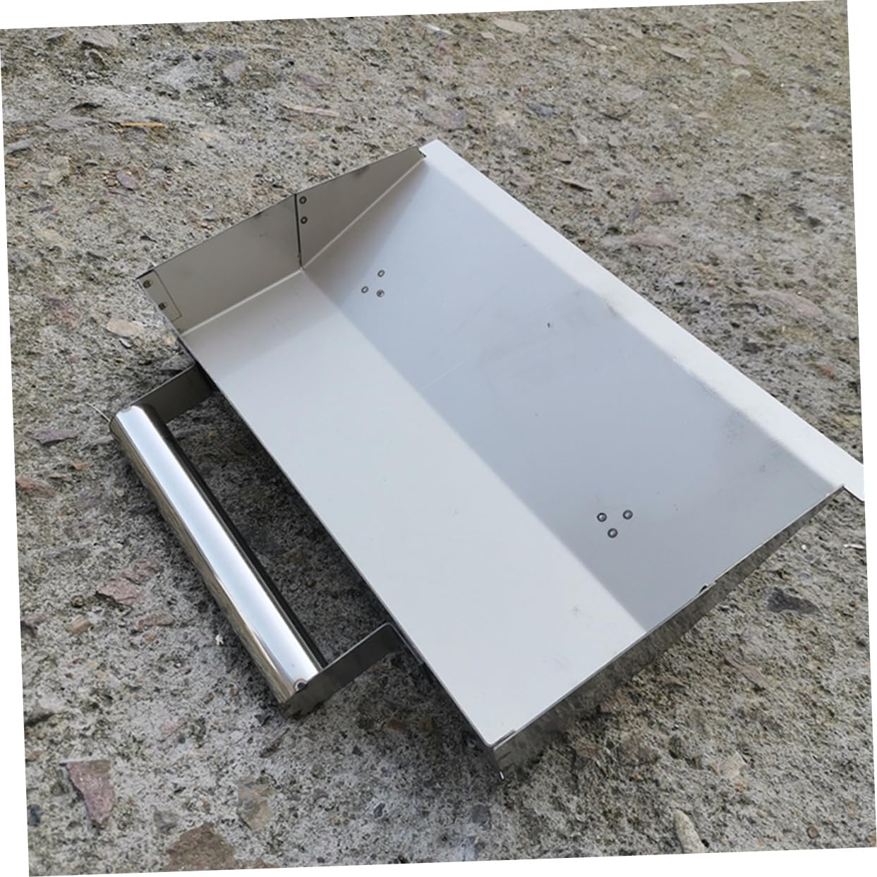 GALPADA Truelle Inoxydable pour Finition Béton Outil Multifonction pour Enduit Mural Lissage Précis et Adaptée Aux Professionnels et Bricoleurs Résistante Rouille Facile à Nettoyer
