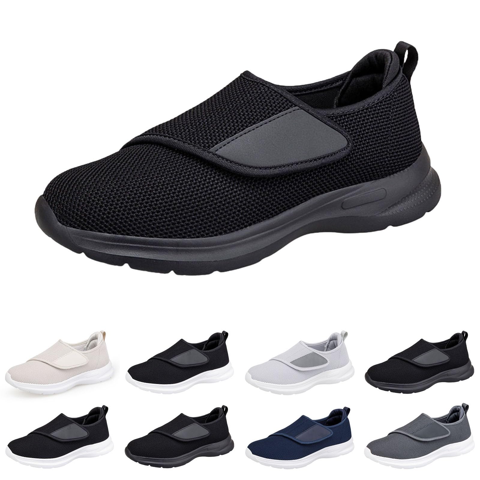 Scarpe da ginnastica da donna regolabili con chiusura a tocco, vestibilità