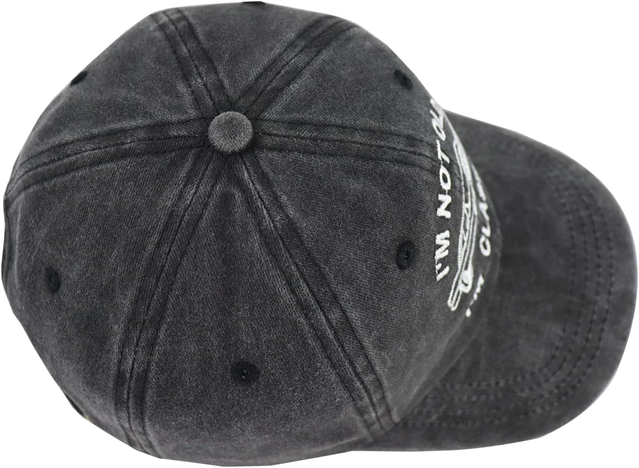 I'm Not Old I'm Classic Hat for Men Women, Adjustable Embroidered Cotton Retirement Baseball Cap - Image 3