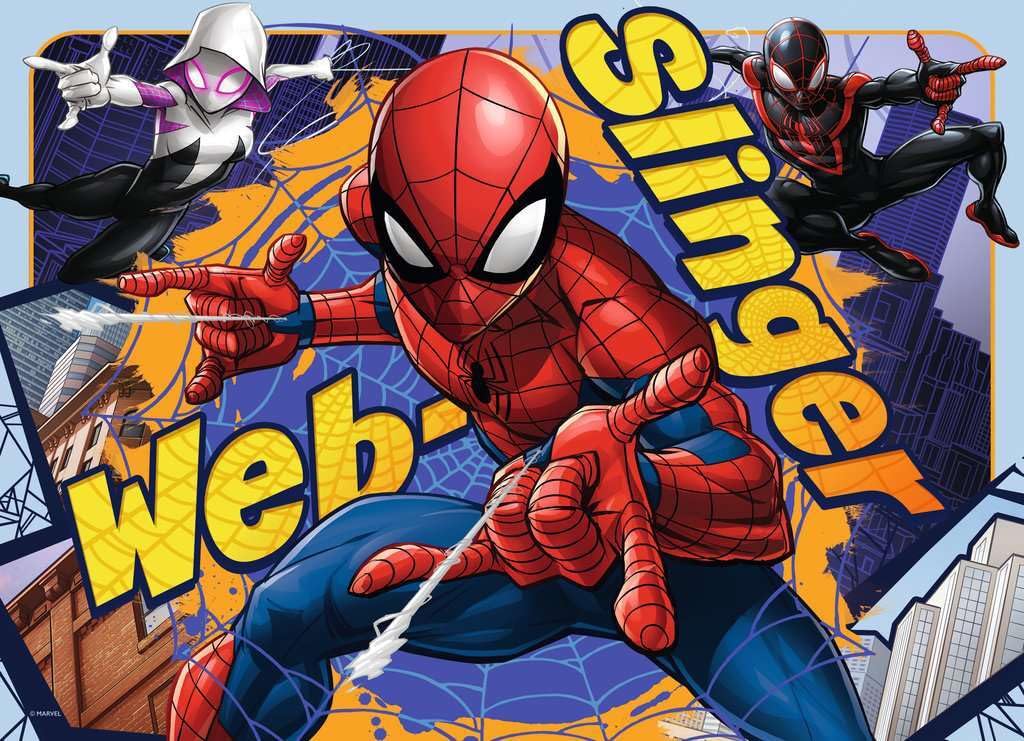 Ravensburger - Marvel Spiderman - Puzzle (4 in 1 Box) | HK