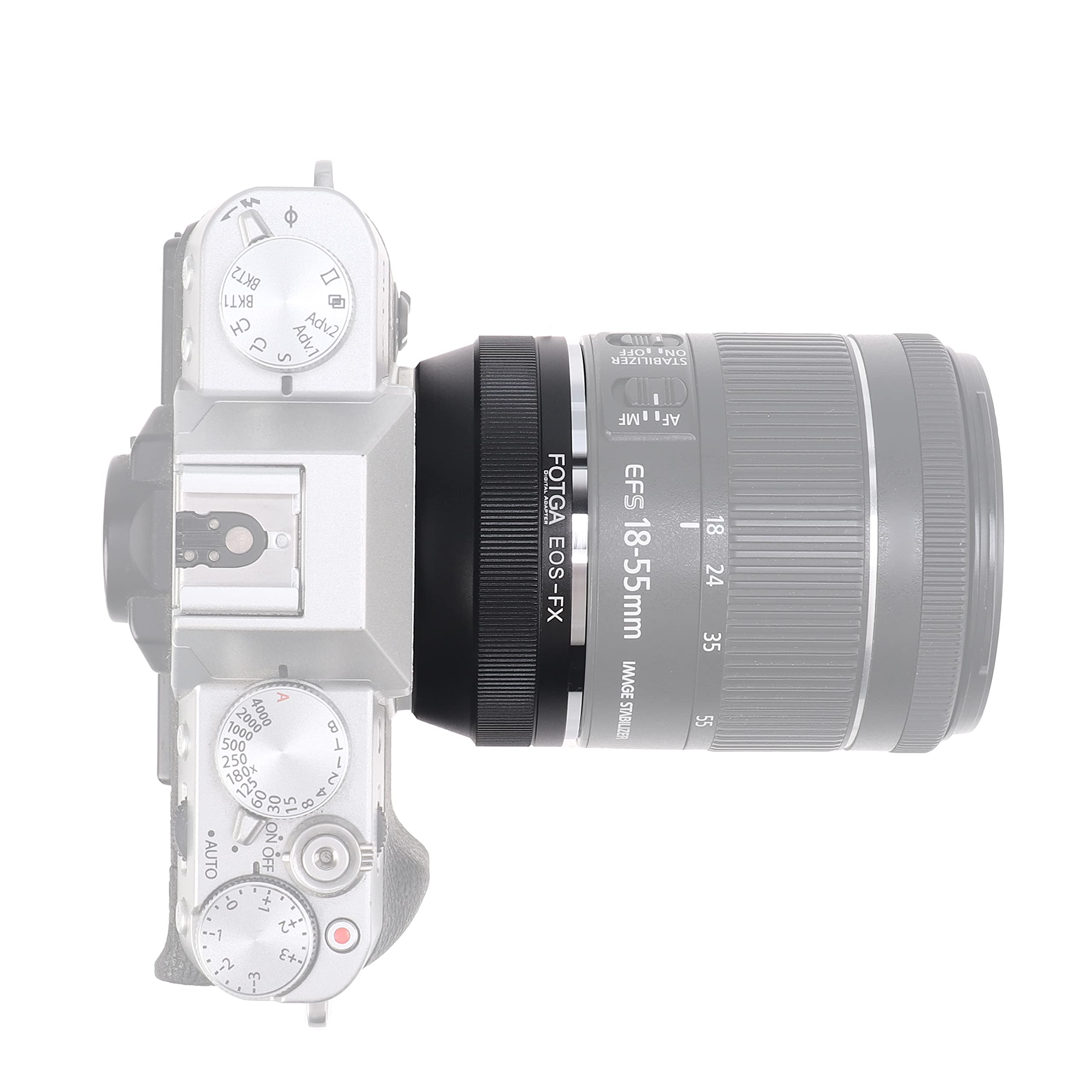 PHOLSY Anello Adattatore Con Ghiera Apertura Per Obiettivo Sony A/Minolta AF Mount Su Fujifilm X Mount Corpo Fotocamera Per X-H2S, X-Pro3, X-T5, X-T4, X-S20, X-S10, X-T30II, X-E4 Etc. AF-FX