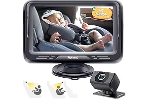 Best Baby Car Accessories: BabySafe HD Camera Monitor N06