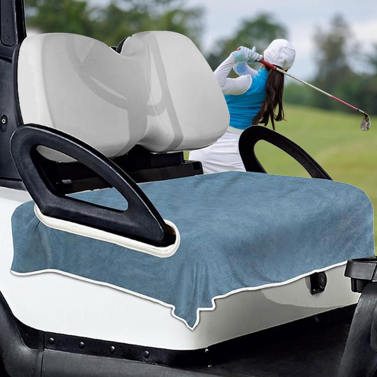 Funda de Carrito de Golf, Diseño Simple, para Asientos de 2