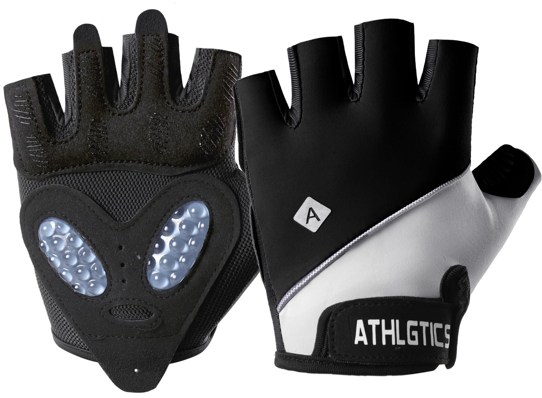 Workout Gloves Women & Men, Semisolid Silica Gel Anti-Slip Weight Lifting Gloves for Women, Breathable Womens Workout Glove Fitness Glove